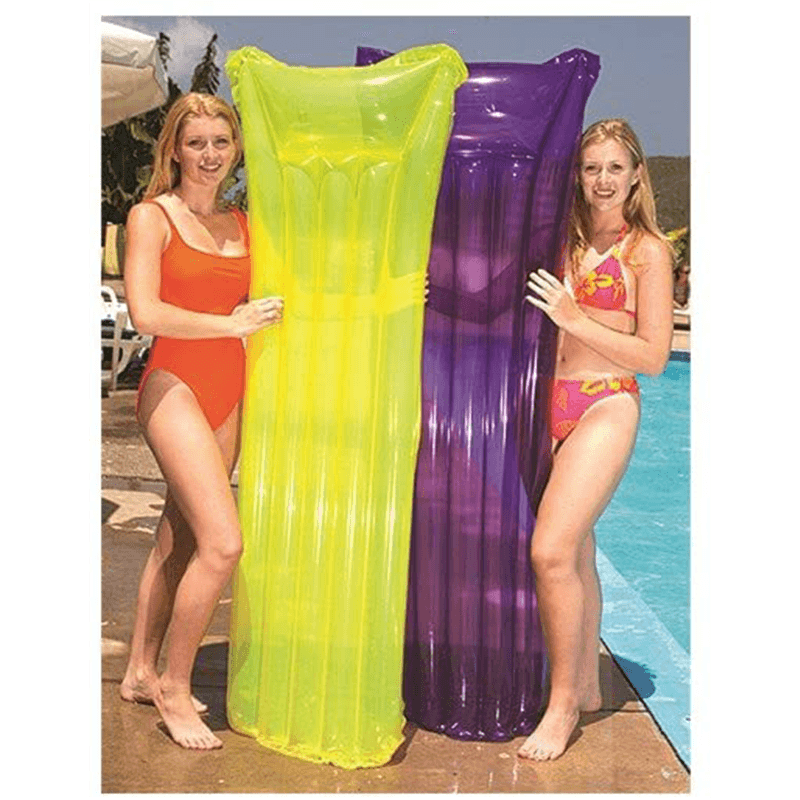 Purple Colour Brite Air Mat Pool Float — photo 3