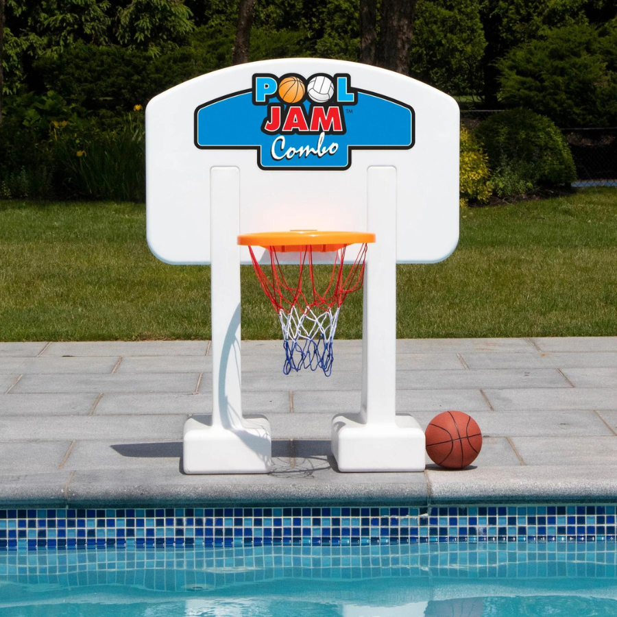 Replacement 9190BNET Basketball Net Only for Inground Pool Jam Basketball/Volleyball Combo — photo 2